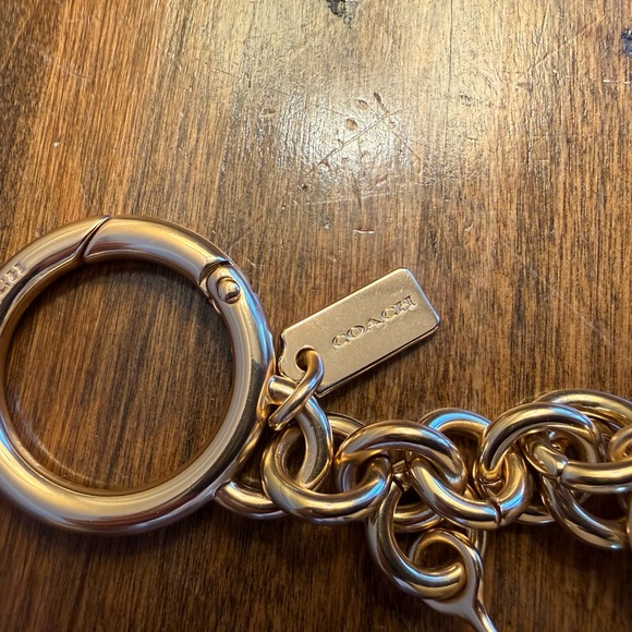 Coach Tea Rose Bag Charm - Picture 3 of 5